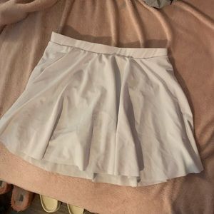 White skirt